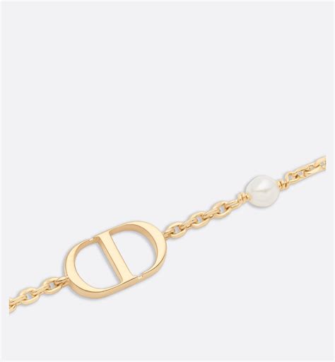 dior cd bracelet gold